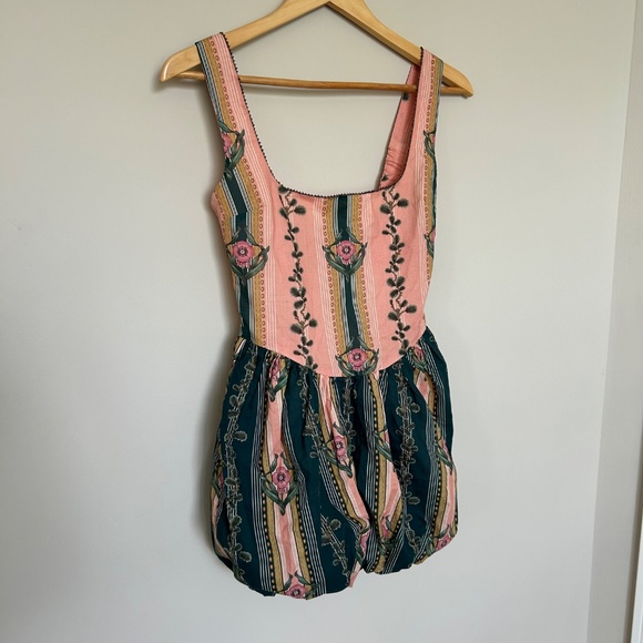 Agua Bendita Mika Mini Dress in Multicolor - Picture 6 of 12